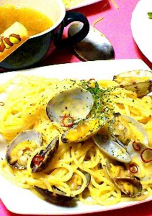 *あさりのガーリックパスタ*-レシピのメイン写真