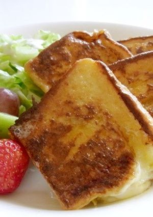 シュガーチーズのカリッとフレンチトースト-レシピのメイン写真