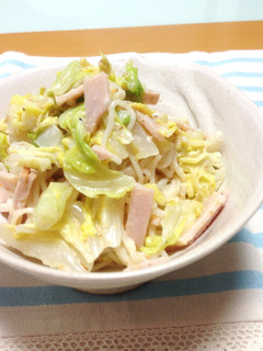 そうめんと春キャベツのサラダ-レシピのメイン写真