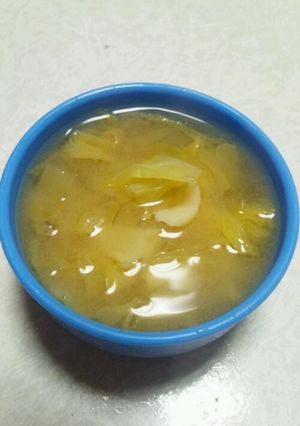 キャベツの味噌汁-レシピのメイン写真