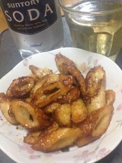 【おつまみ】ちくわの甘辛炒め-レシピのメイン写真