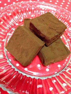 滑らかな本格生チョコ-レシピのメイン写真