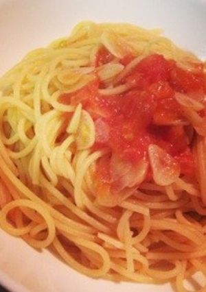 トマトペペロンチーノ-レシピのメイン写真
