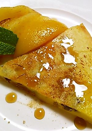 米粉ケーキのフルーツ添え-レシピのメイン写真