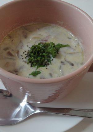 舞茸のポタージュ-レシピのメイン写真