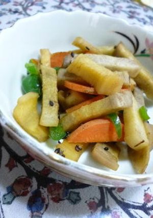 砂糖いらず　ヤーコンのきんぴら-レシピのメイン写真
