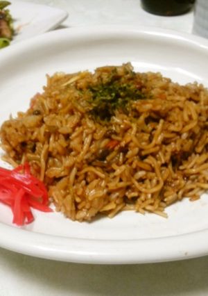《残り野菜炒め☆リメイク》 そば飯-レシピのメイン写真