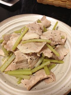 豚バラとふきの炒め物-レシピのメイン写真