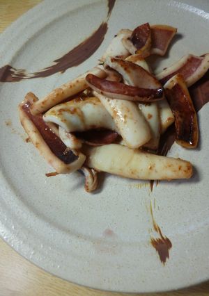 いかの一夜干しの炒め物-レシピのメイン写真
