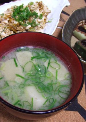 白味噌で★生麩の味噌汁-レシピのメイン写真