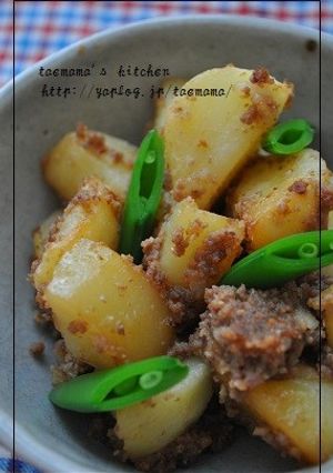 じゃがいもと豚そぼろのうま煮-レシピのメイン写真