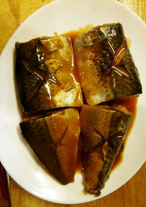 鯖の味噌煮（分かりやすい分量で）♪-レシピのメイン写真
