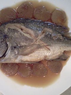 黒鯛(チヌ)の煮付け-レシピのメイン写真