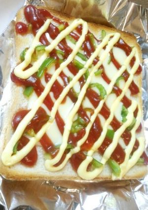 超！簡単☆10分テキトーピザ♪-レシピのメイン写真
