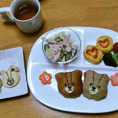 รูปของ キャラ弁にも♪ルルロロいなり❤