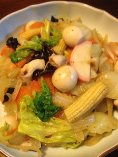 栄養満点、油なしで野菜たっぷり 八宝菜-レシピのメイン写真