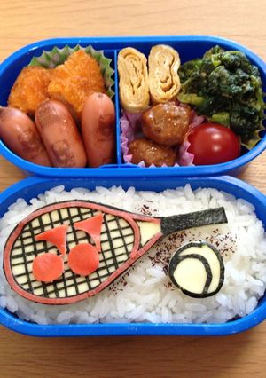 キャラ弁★テニス-レシピのメイン写真
