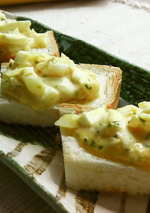 朝食に☆リメイク♬タルタルトースト！-レシピのメイン写真
