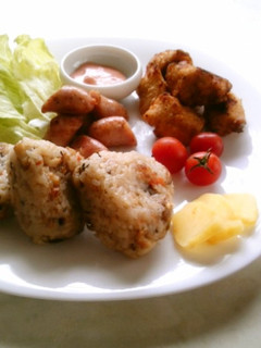 炊き込みご飯で焼きおにぎり~!うまし!-レシピのメイン写真