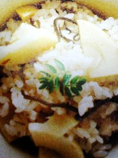 お鍋炊きたけのこごはん-レシピのメイン写真