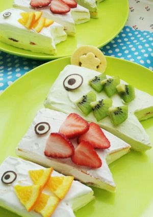 子供の日♪こいのぼりケーキ♪-レシピのメイン写真