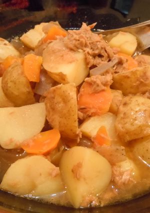 お肉が無くてもツナ缶で肉じゃが風-レシピのメイン写真