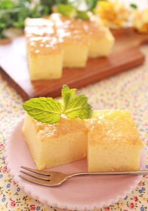 コクたっぷり☆三種のチーズスフレケーキ-レシピのメイン写真