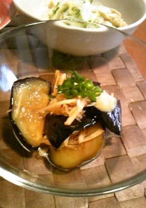 冷製！茄子のとろとろ揚げ浸し-レシピのメイン写真