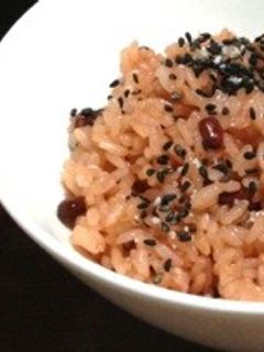 簡単♪簡単♪お赤飯♪(´ε` )-レシピのメイン写真