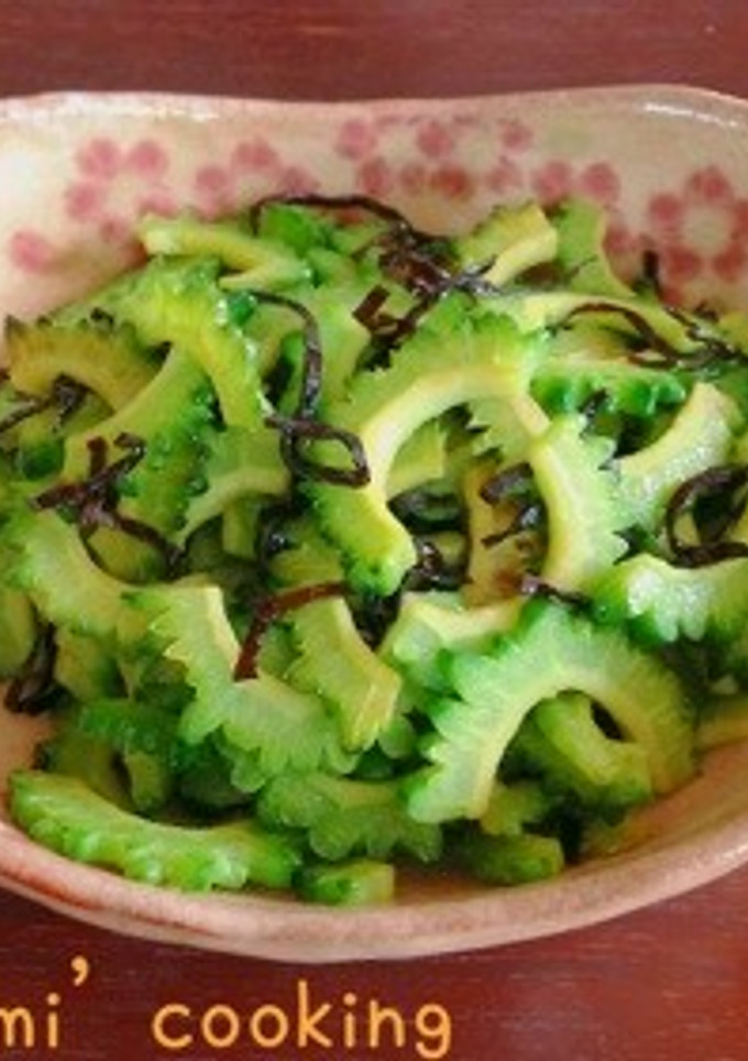 簡単‼ゴーヤの塩昆布炒め♪-レシピのメイン写真