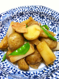 新ジャガと豚肉の照り煮-レシピのメイン写真