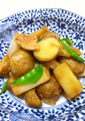 新ジャガと豚肉の照り煮-レシピのメイン写真
