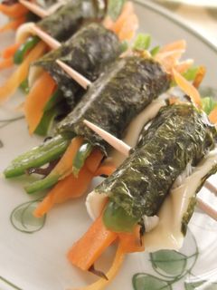 ふじっ子野菜✿チーズのり巻き-レシピのメイン写真