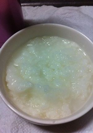 簡単！保温ポットでお粥-レシピのメイン写真
