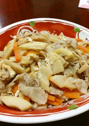 たけのこ炒め煮i-レシピのメイン写真