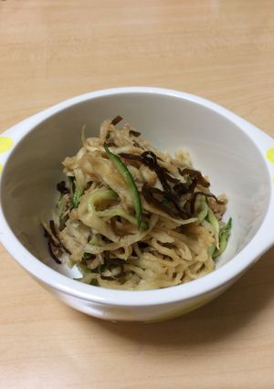 簡単！塩昆布と切干大根のサラダ-レシピのメイン写真
