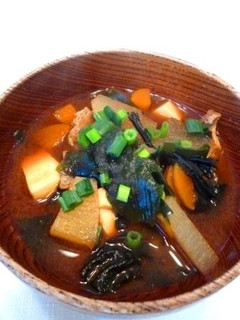 具だくさん味噌汁-レシピのメイン写真