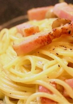 カルボナーラ-レシピのメイン写真