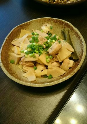 春♡鶏とたけのこの煮物-レシピのメイン写真