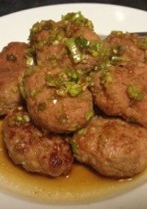簡単！節約！残りの餃子の具でつくね♩-レシピのメイン写真