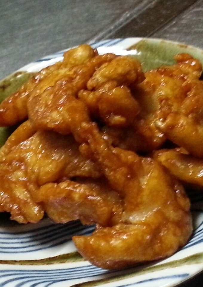 ささみのカリカリ揚げ✩甘酢あえ-レシピのメイン写真