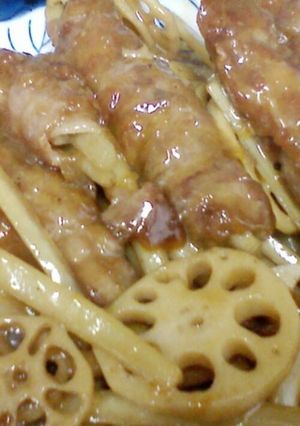 豚肉八幡巻-レシピのメイン写真