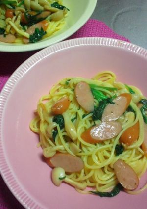 和風スパゲティ-レシピのメイン写真