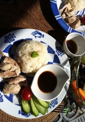 アジアン風チキンライス（カオマンガイ）-レシピのメイン写真