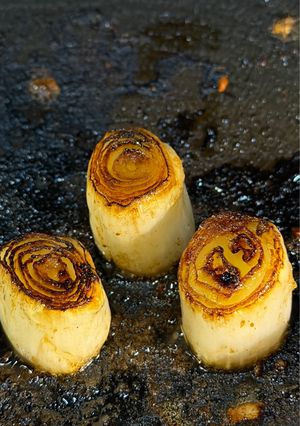 ネギ焼 1cmに切って焼くだけ 超美味い-レシピのメイン写真
