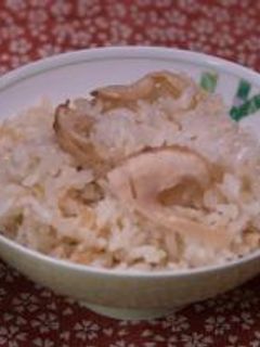 秋のメニュー 松茸ご飯-レシピのメイン写真