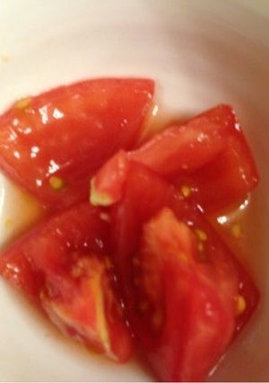 トマトの甘酢漬け-レシピのメイン写真
