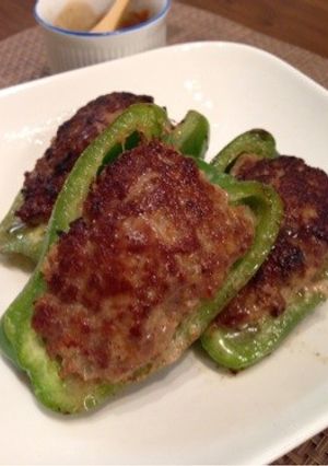 肉詰めピーマン-レシピのメイン写真