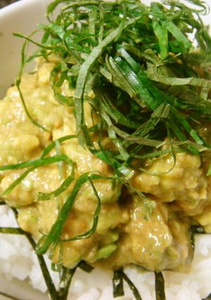 簡単！ヘルシー　アボカド丼-レシピのメイン写真