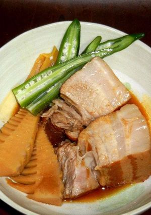 豚バラかたまり肉の味噌煮-レシピのメイン写真